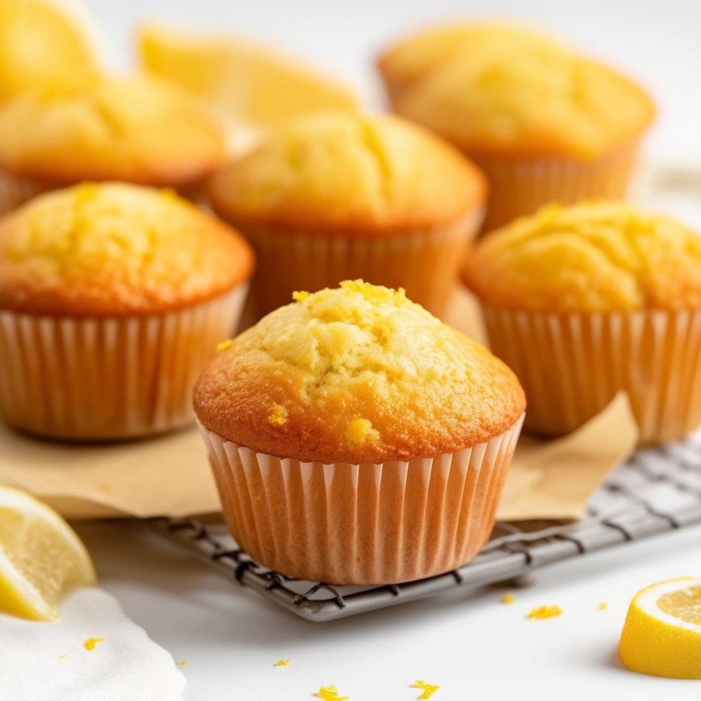 Würzige Ingwer-Zitronen-Muffins