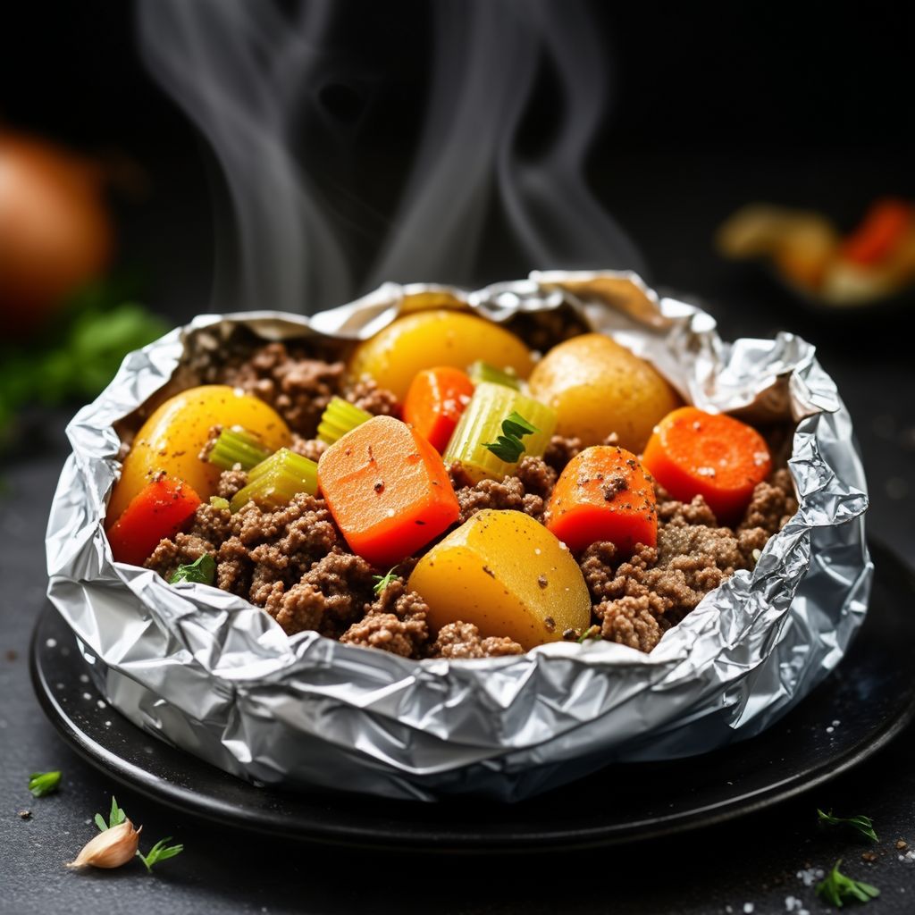 Savory Foil-Wrapped Beef and Veggie Packs