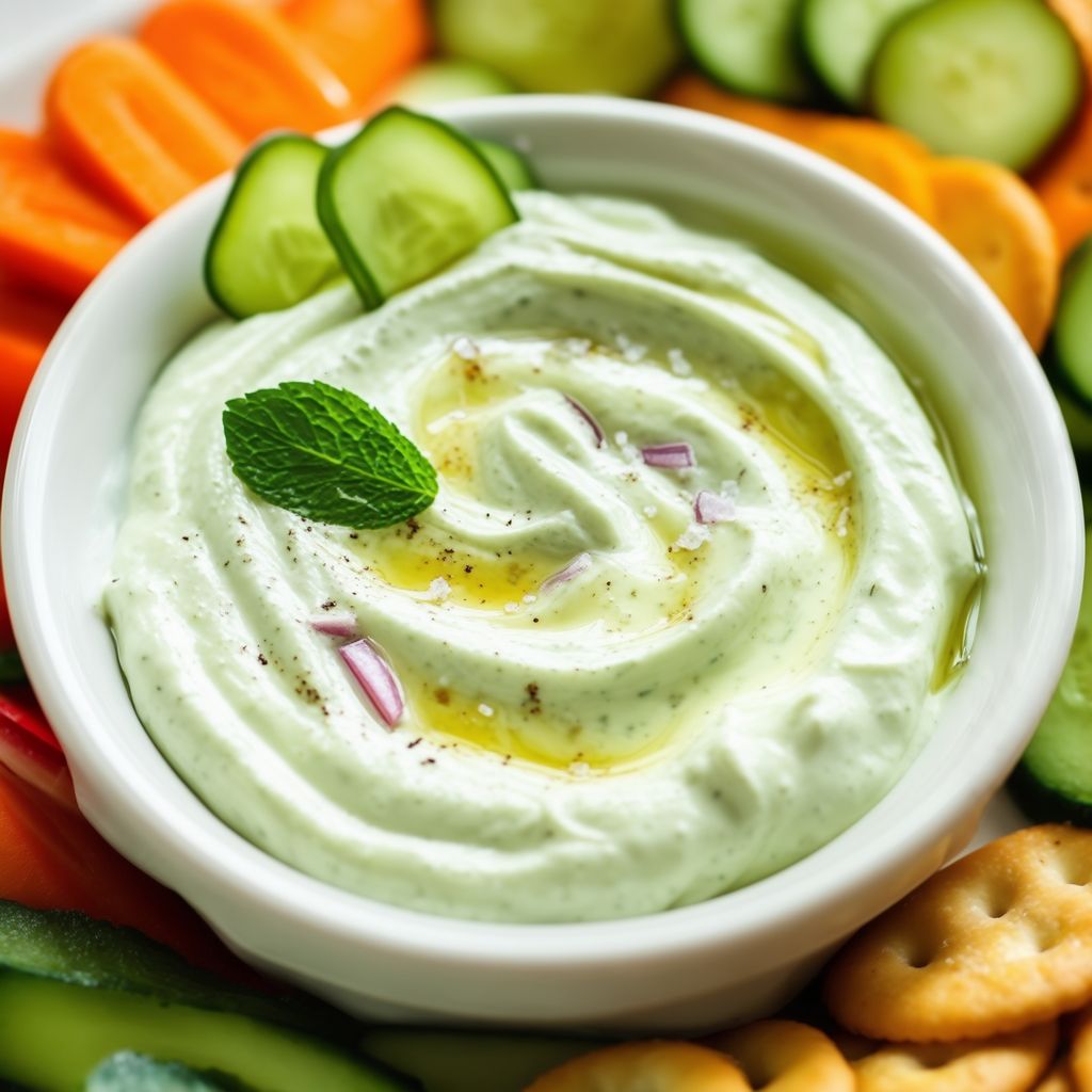 Creamy Mint Yogurt Dip