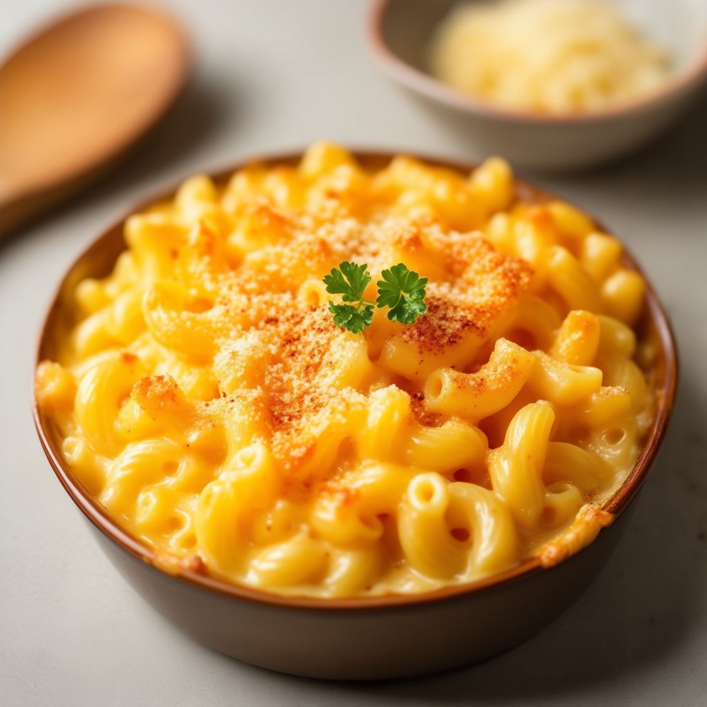 Creamy Baked Macaroni and Cheese Delight