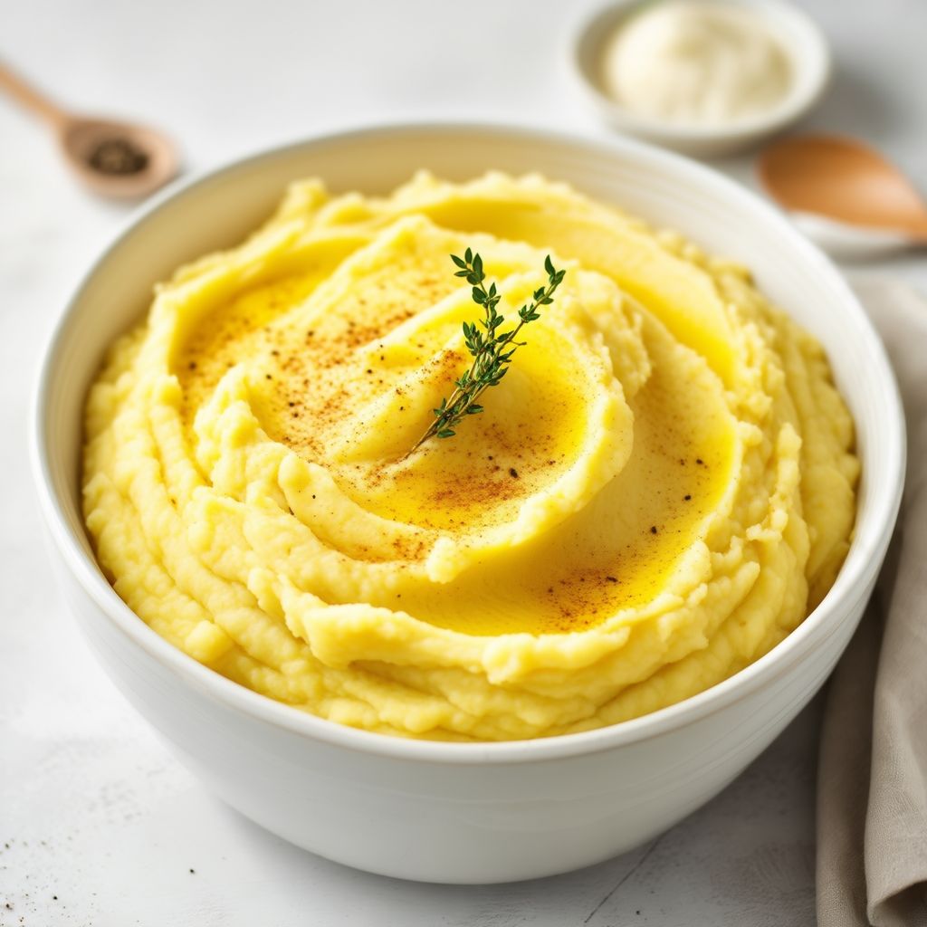 Creamy Apple-Infused Mashed Potatoes