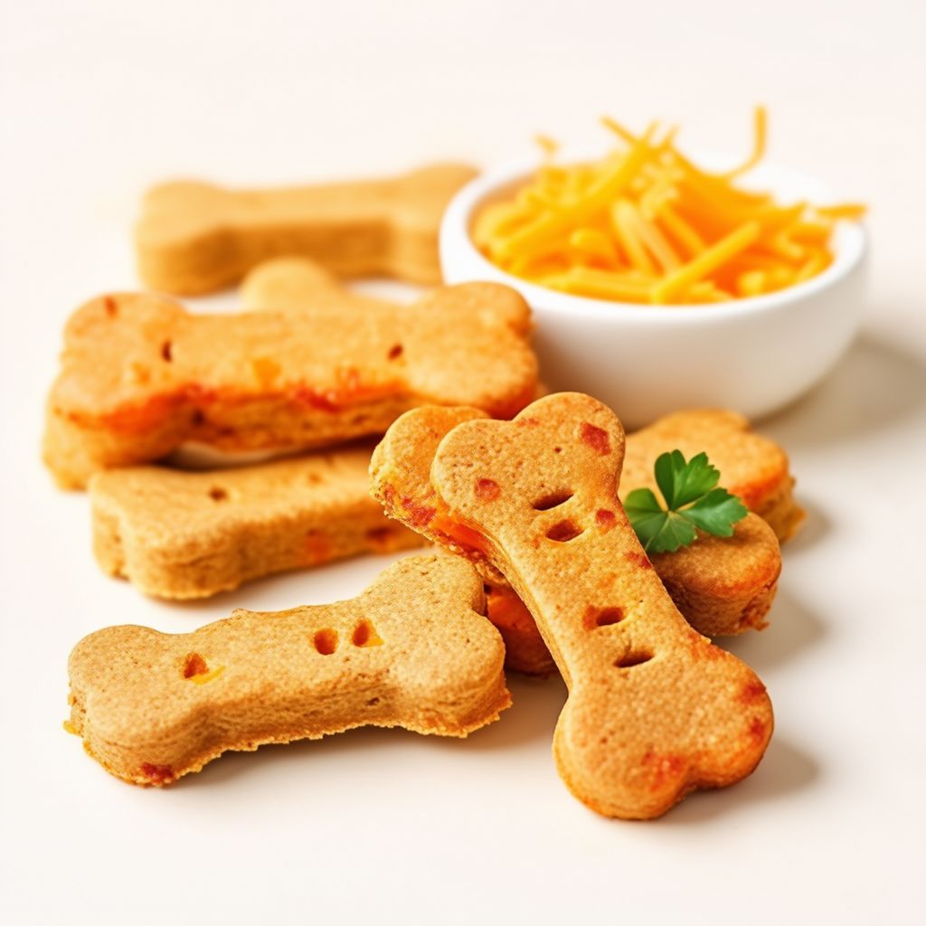 Käse-Bacon-Hundekekse