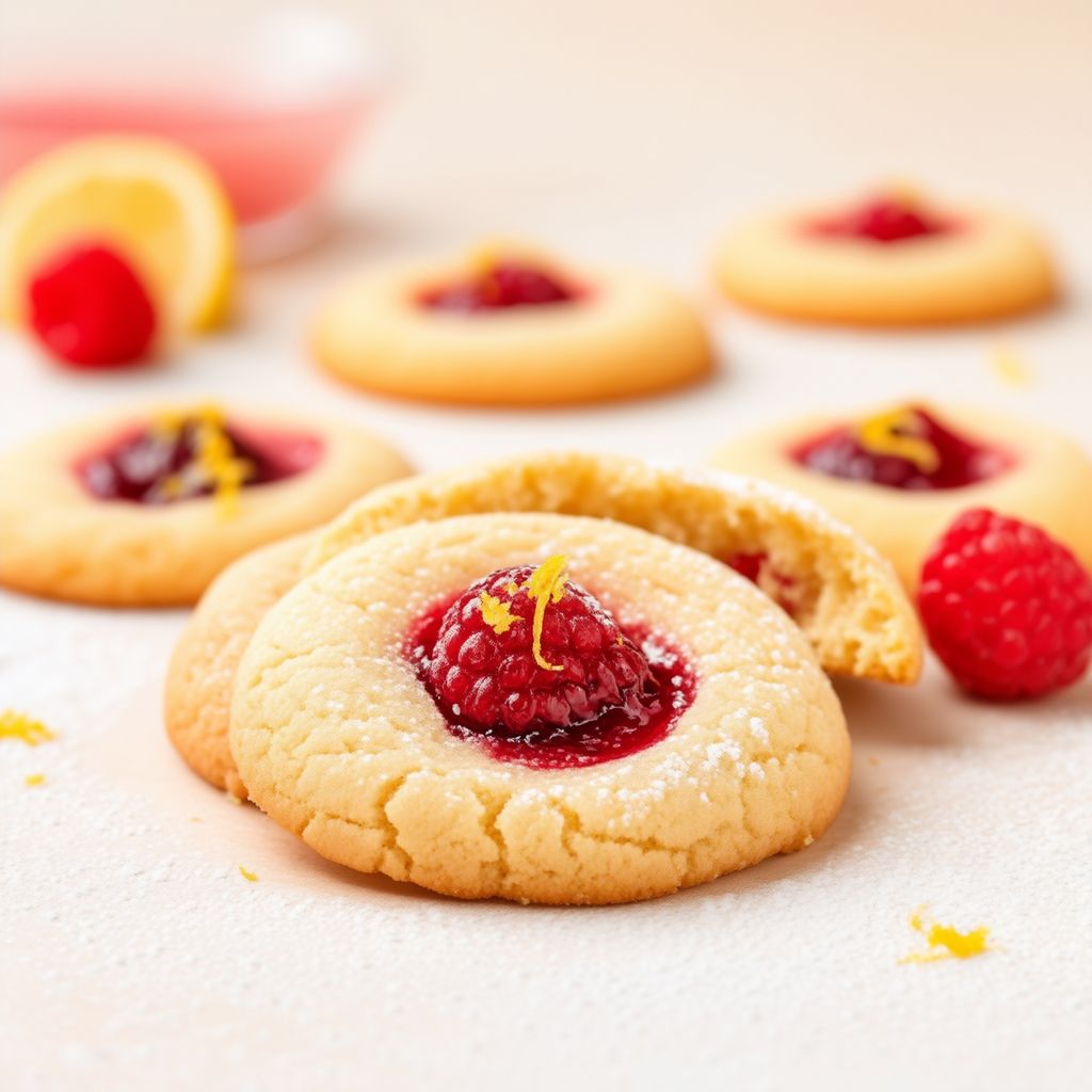 Raspberry Lemon Bliss Cookies