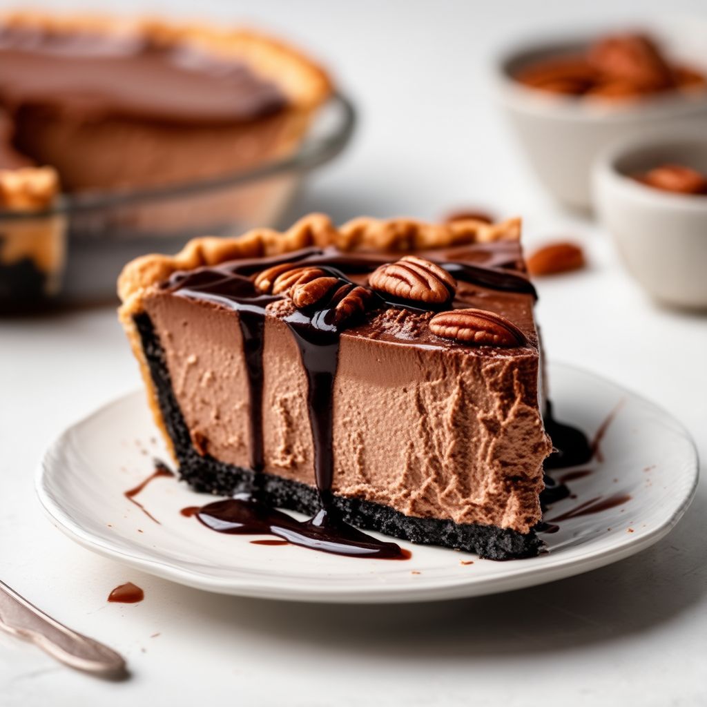 Decadent Chocolate Cream Cheese Pie