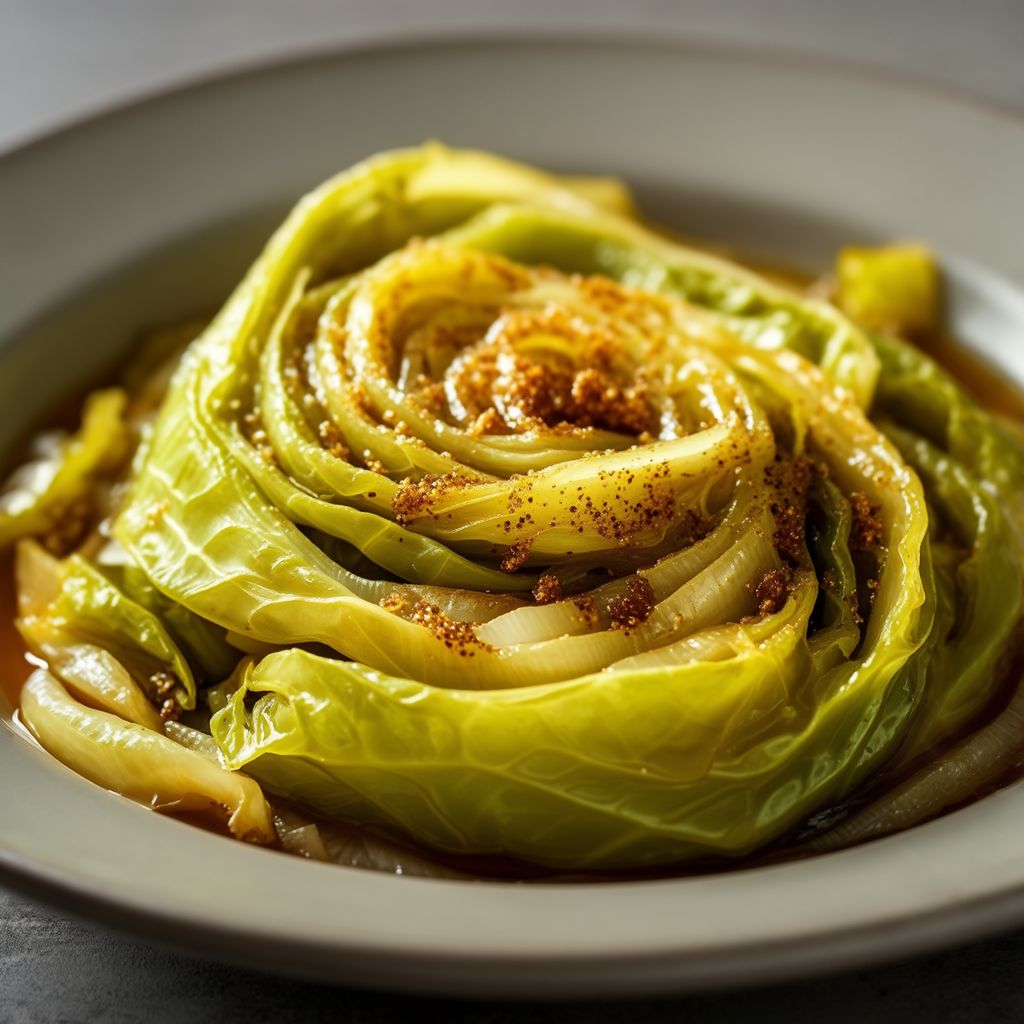 Sweet and Tangy Braised Cabbage