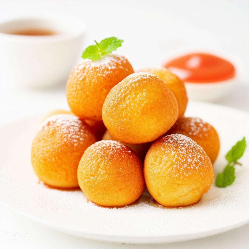 Palline di Pancake Samoane Dorate