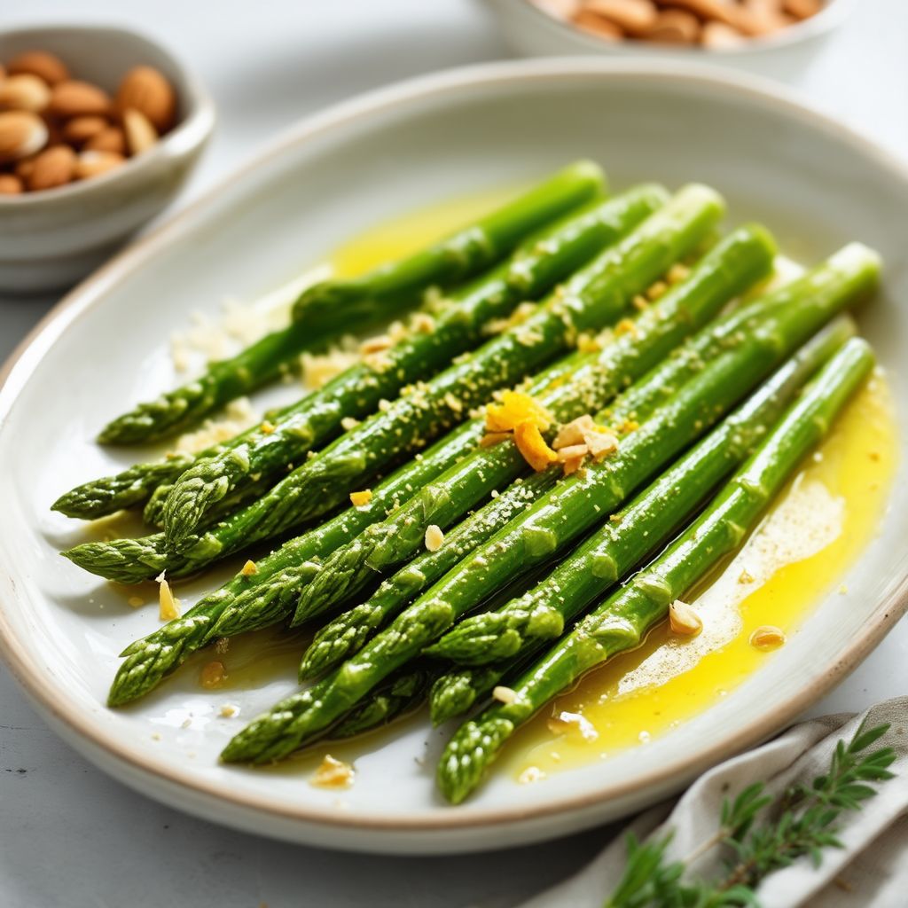 Citrus Ginger Asparagus Delight