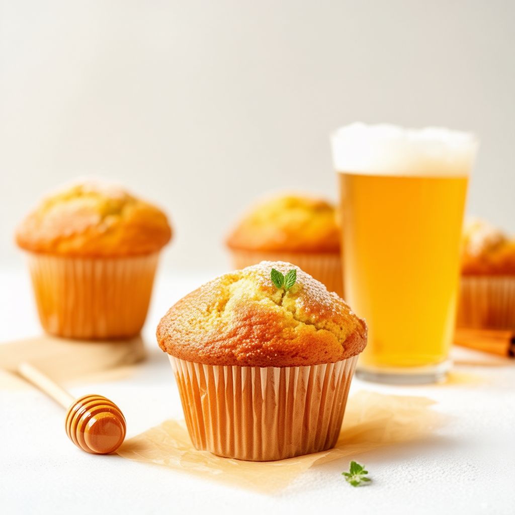 Golden Ale Muffins