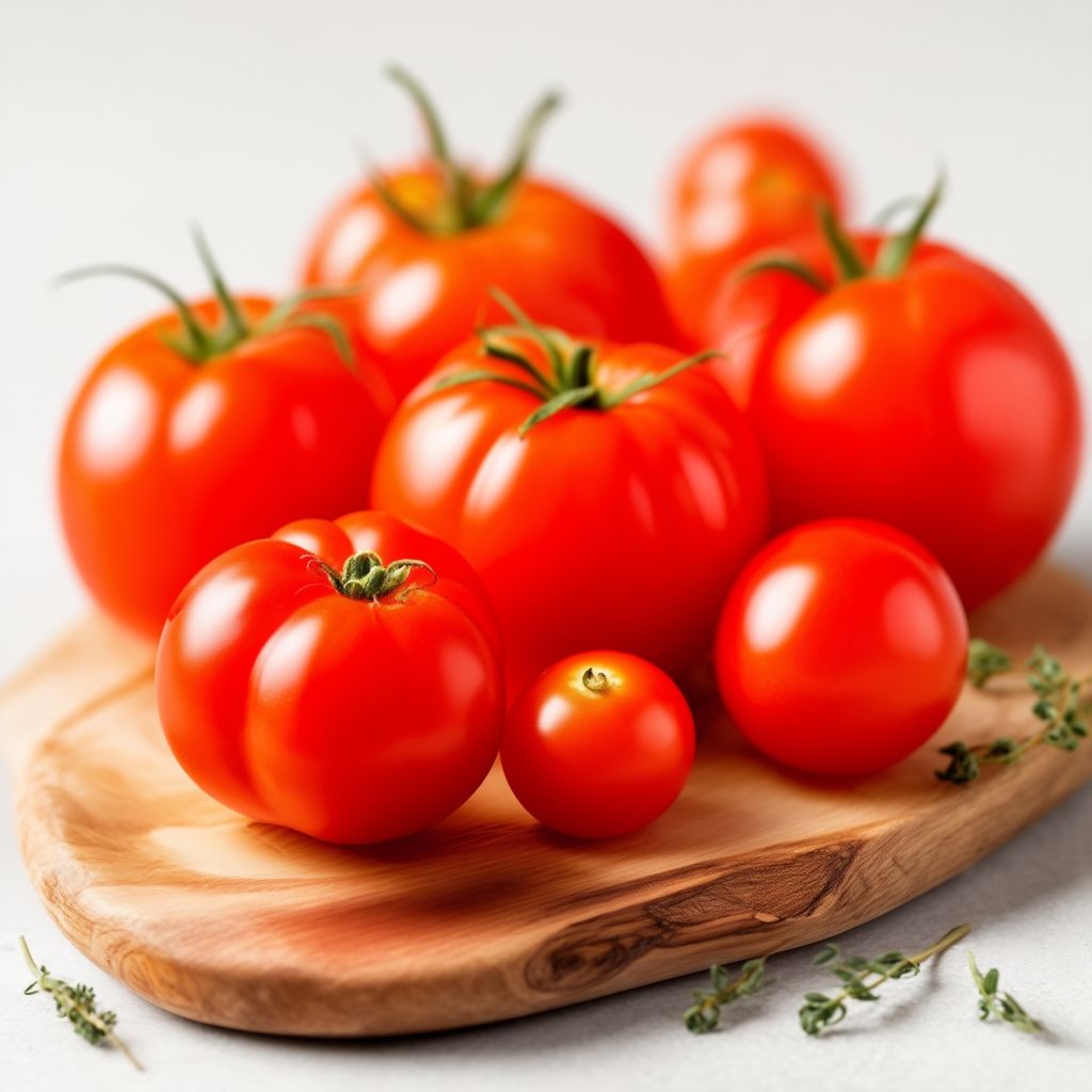 Eingemachte Garten-Tomaten für Wintergerichte