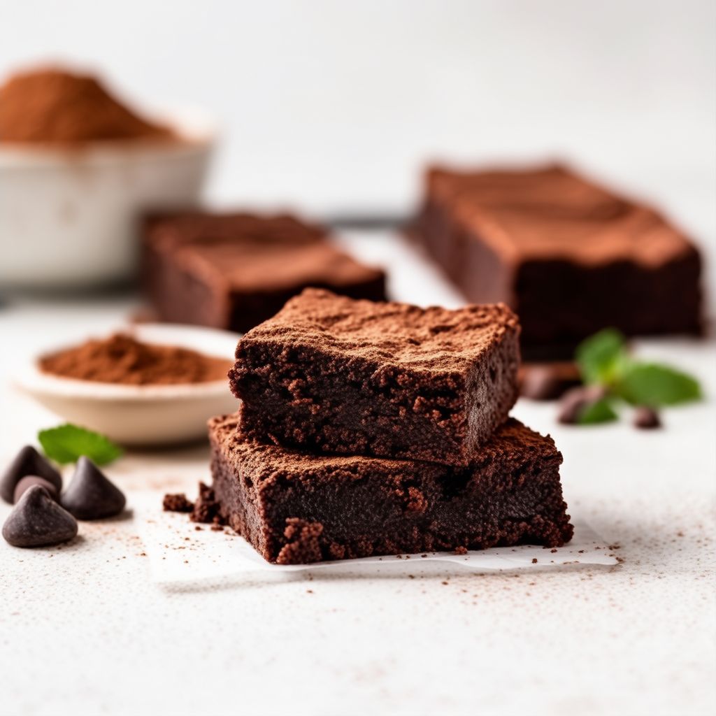 Dekadente glutenfreie Schokoladenbrownies