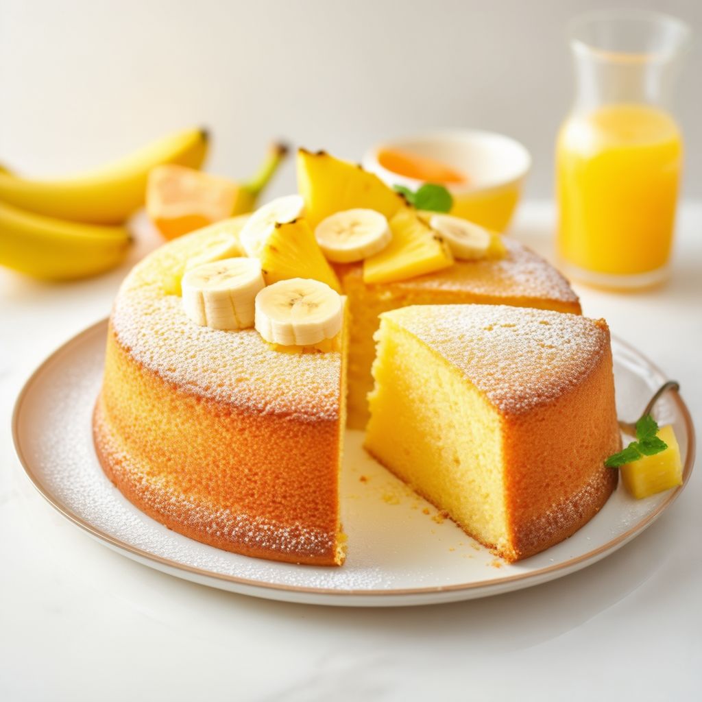 Torta di Ananas e Banana Bliss
