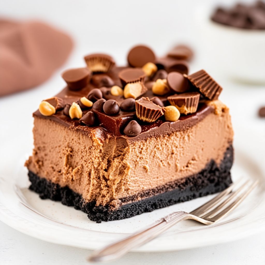 Chocolate Peanut Butter Cheesecake Delight