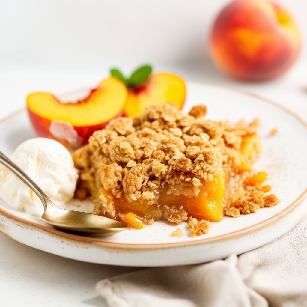 Peach Crumble Delight