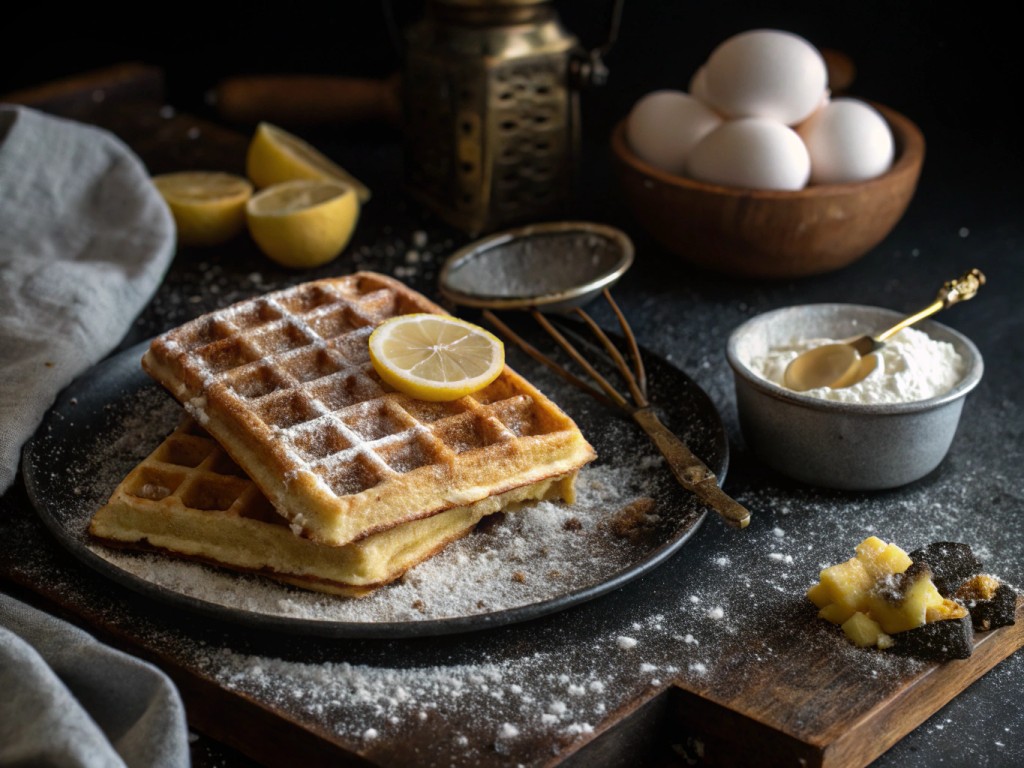 Buttermilch‑Waffeln