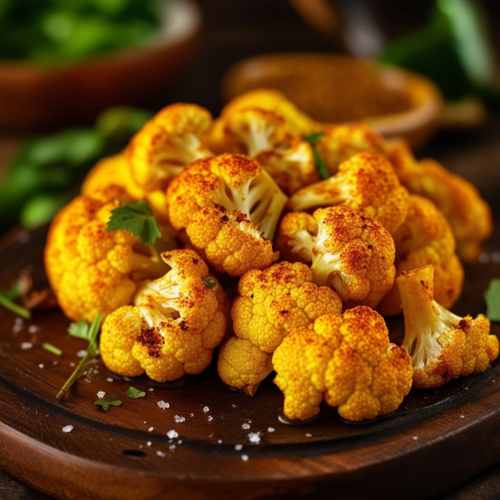 Spiced Oven-Roasted Cauliflower