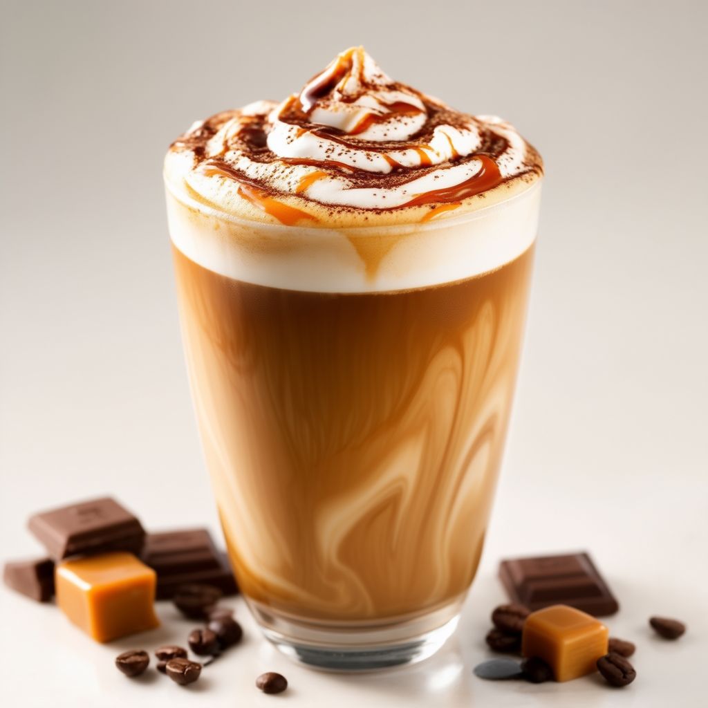 Cremiger Galaxy Kaffee Genuss