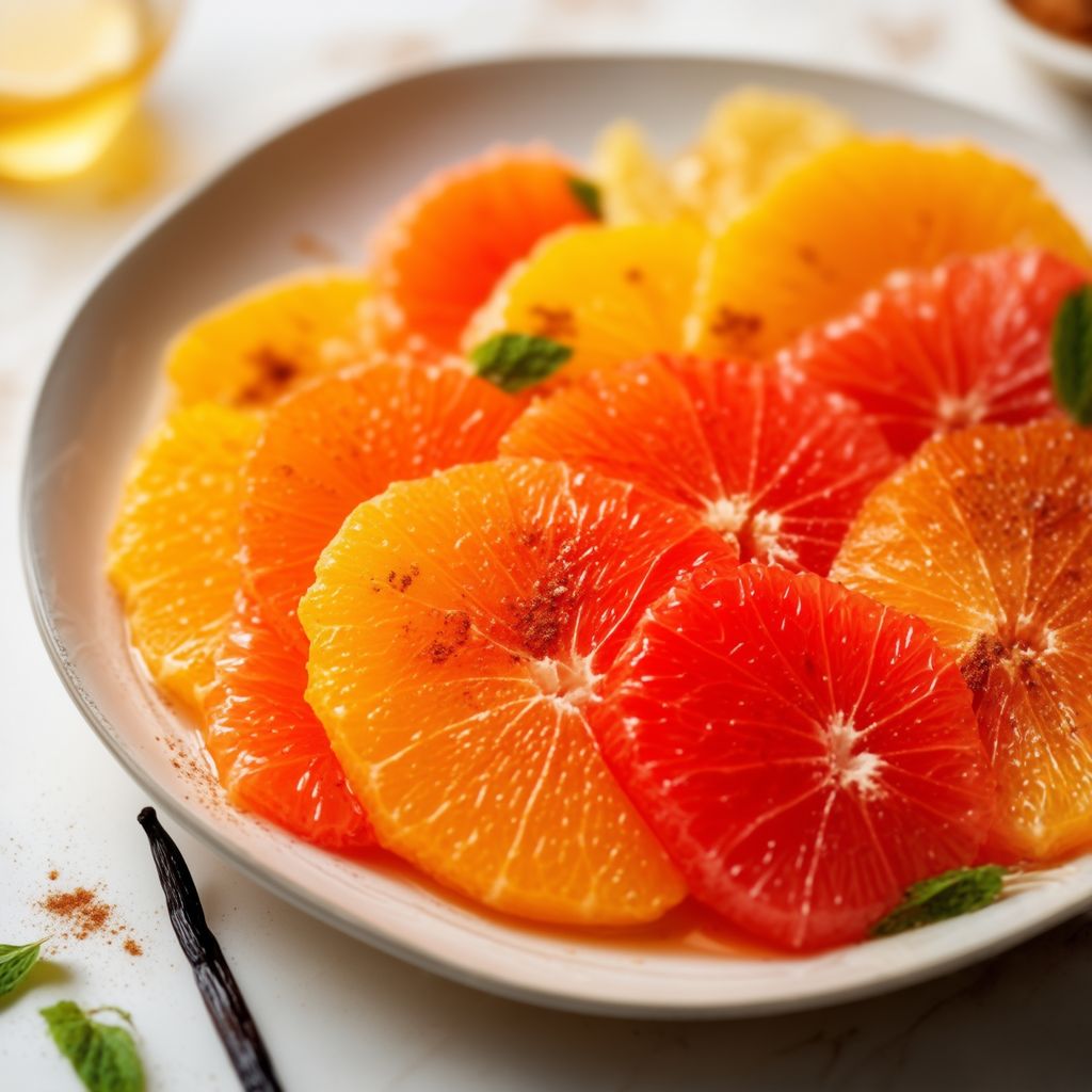 Citrus Delight Salad with Honey and Spices