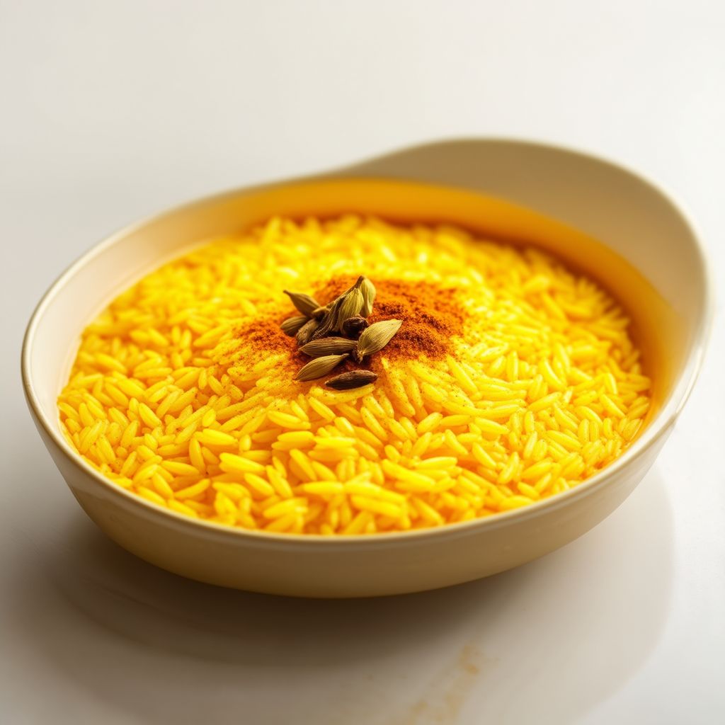 Golden Coconut Rice Delight