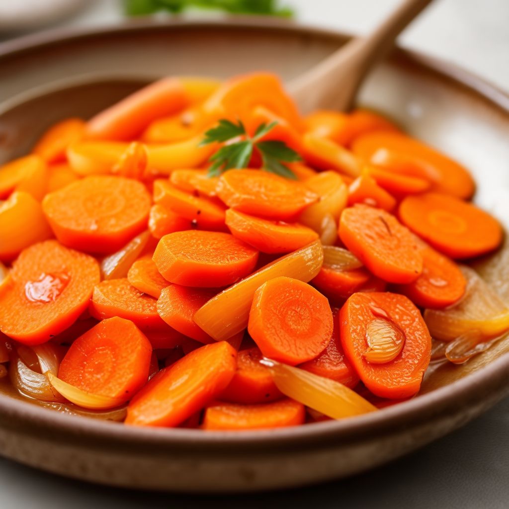 Savory Carrot and Onion Medley