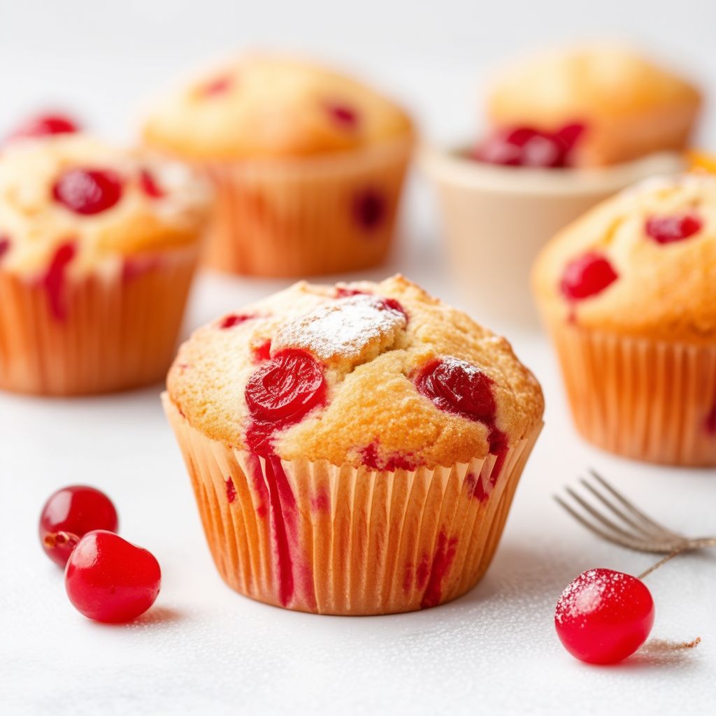 Cherry Bliss Muffins