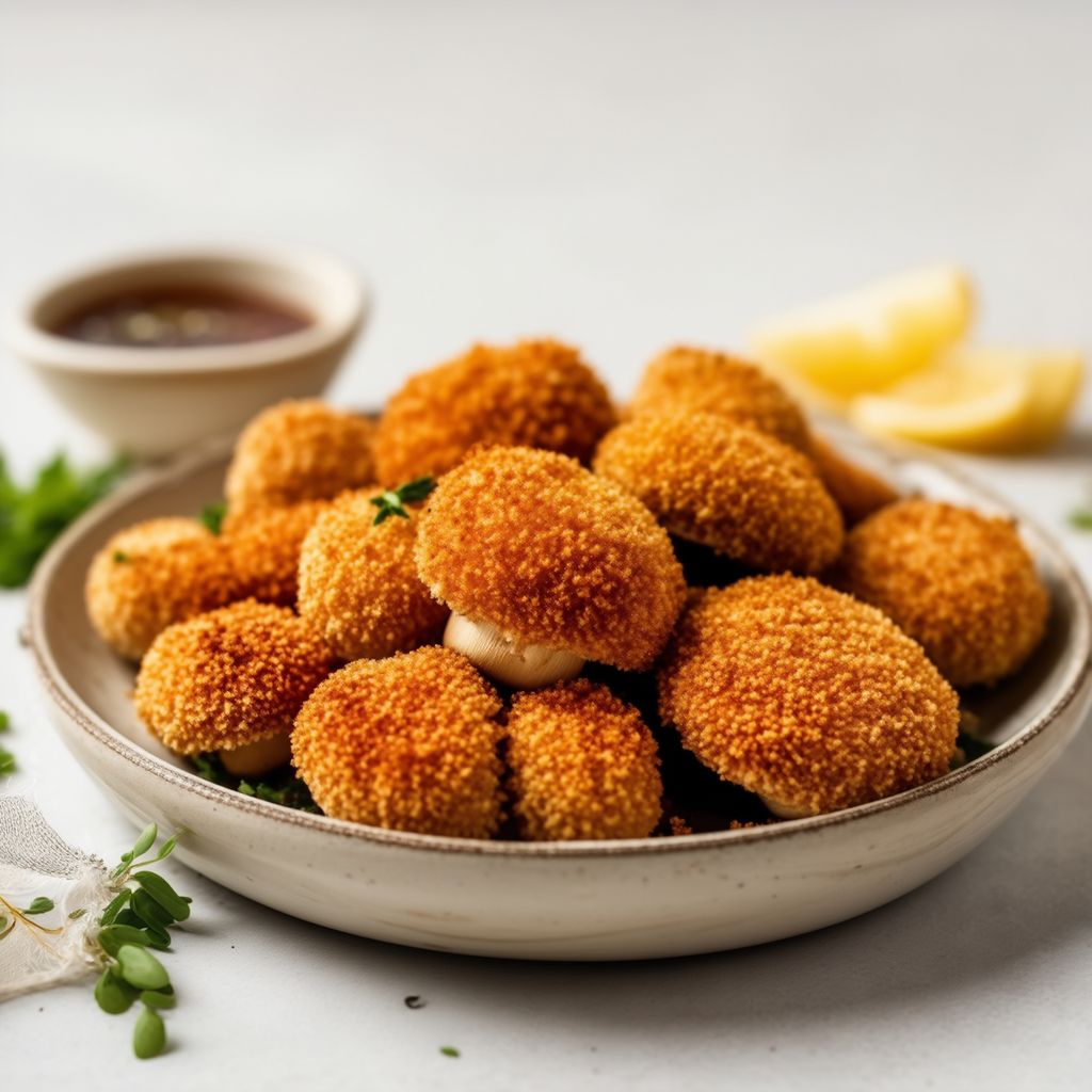 Knusprige Panko-Pilze