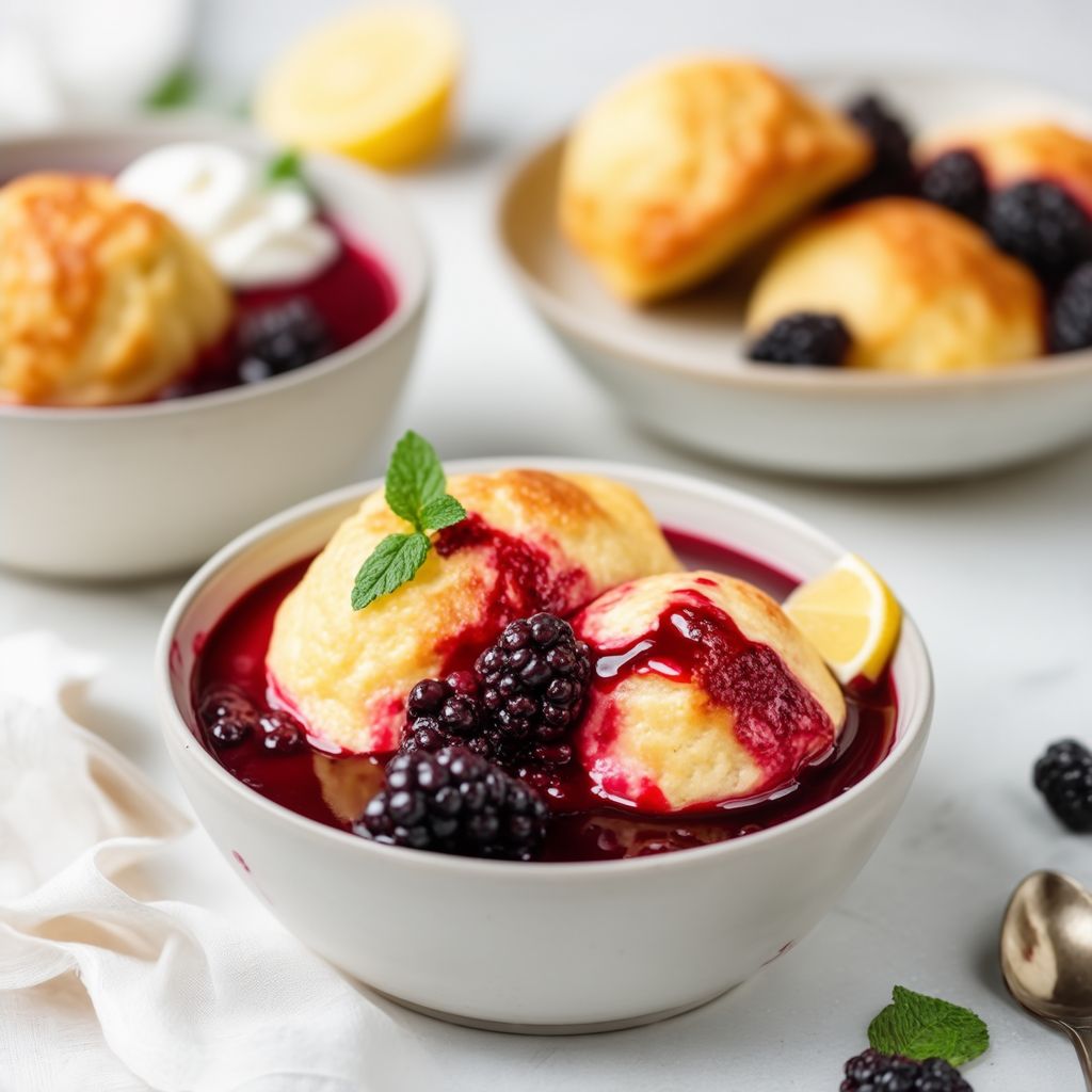 Beeren Glücks-Dumplings