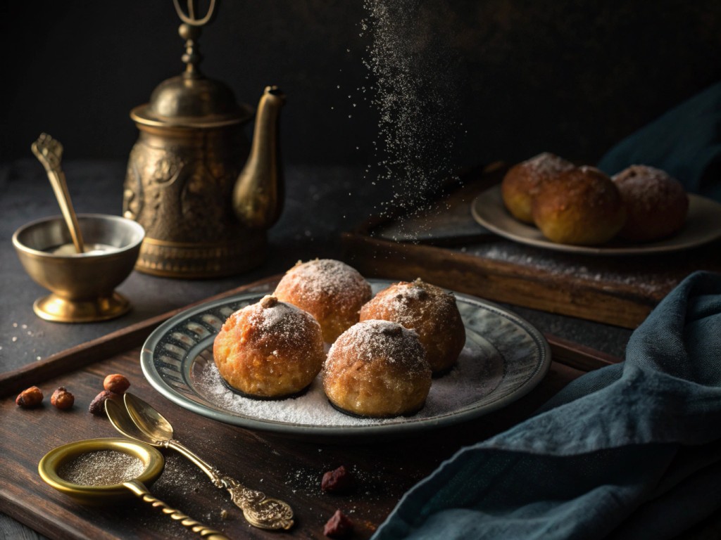 Apfelkuchen-Bomben aus der Heißluftfritteuse