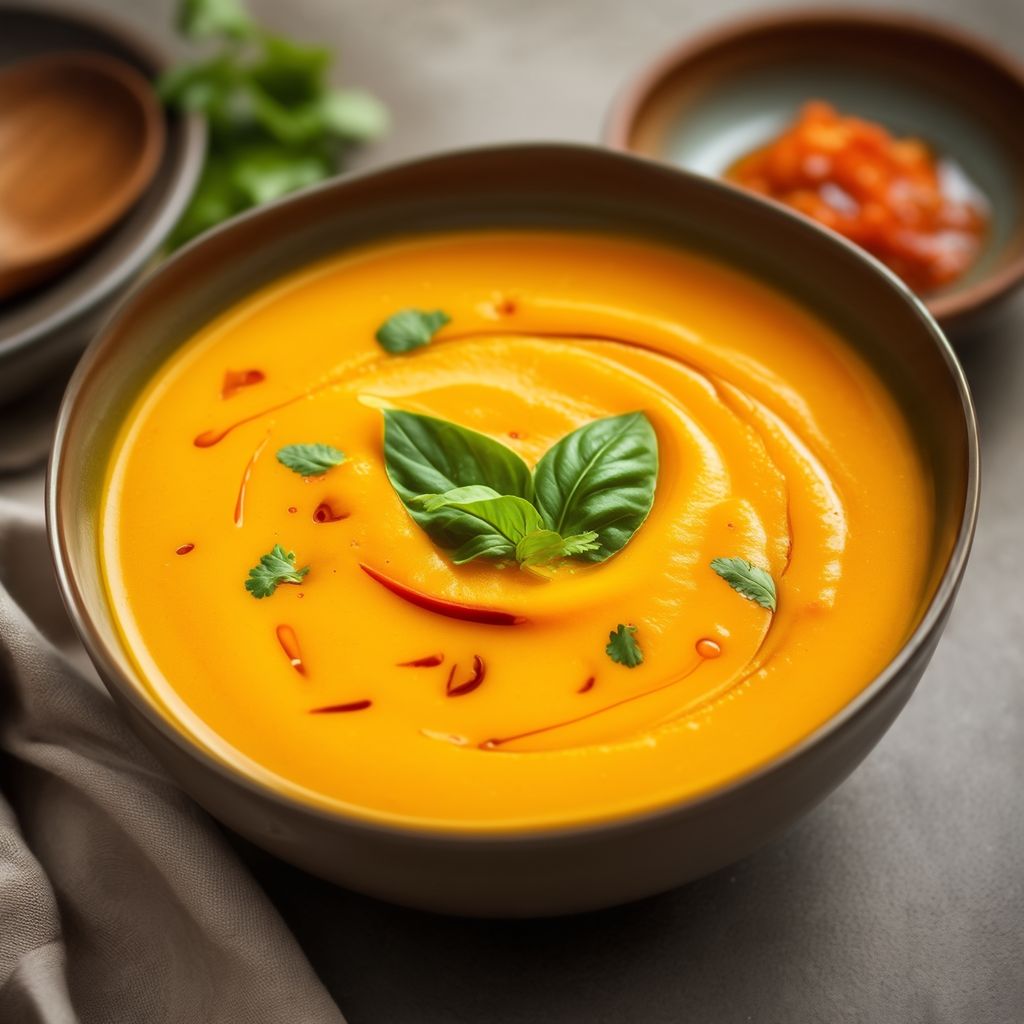 Creamy Thai Pumpkin Soup