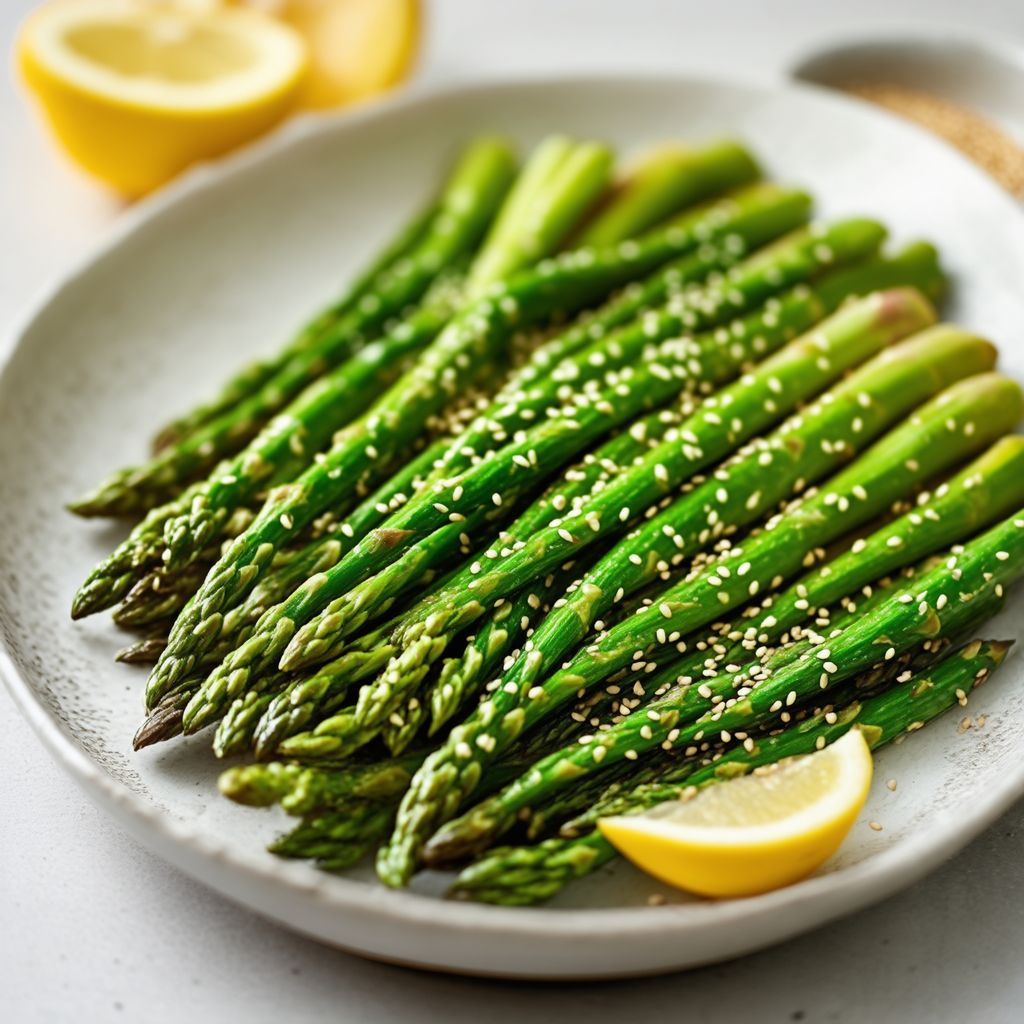 Sesame Lemon Asparagus Delight