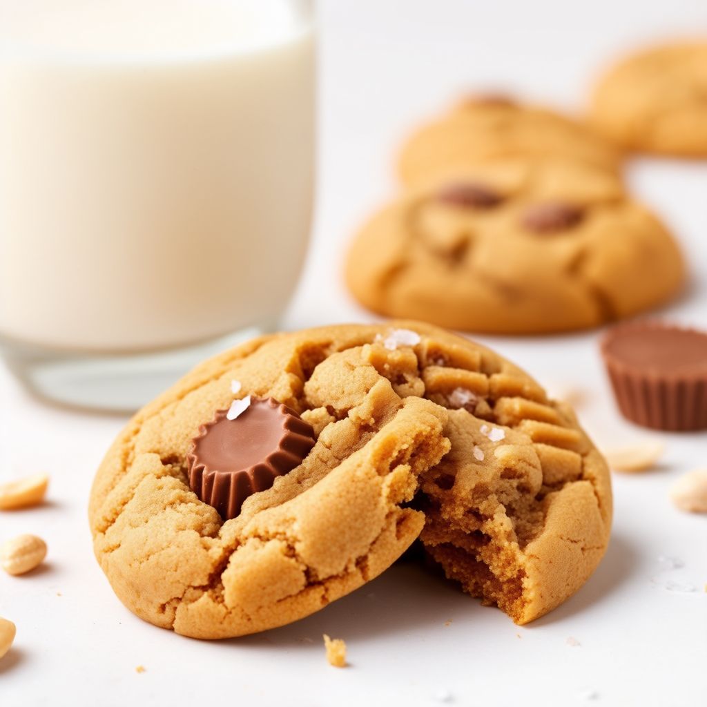 Erdnussbutter Bliss Cookies