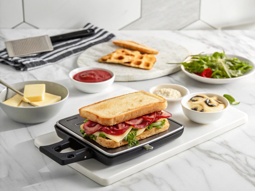 Raclette‑Käse Sandwich