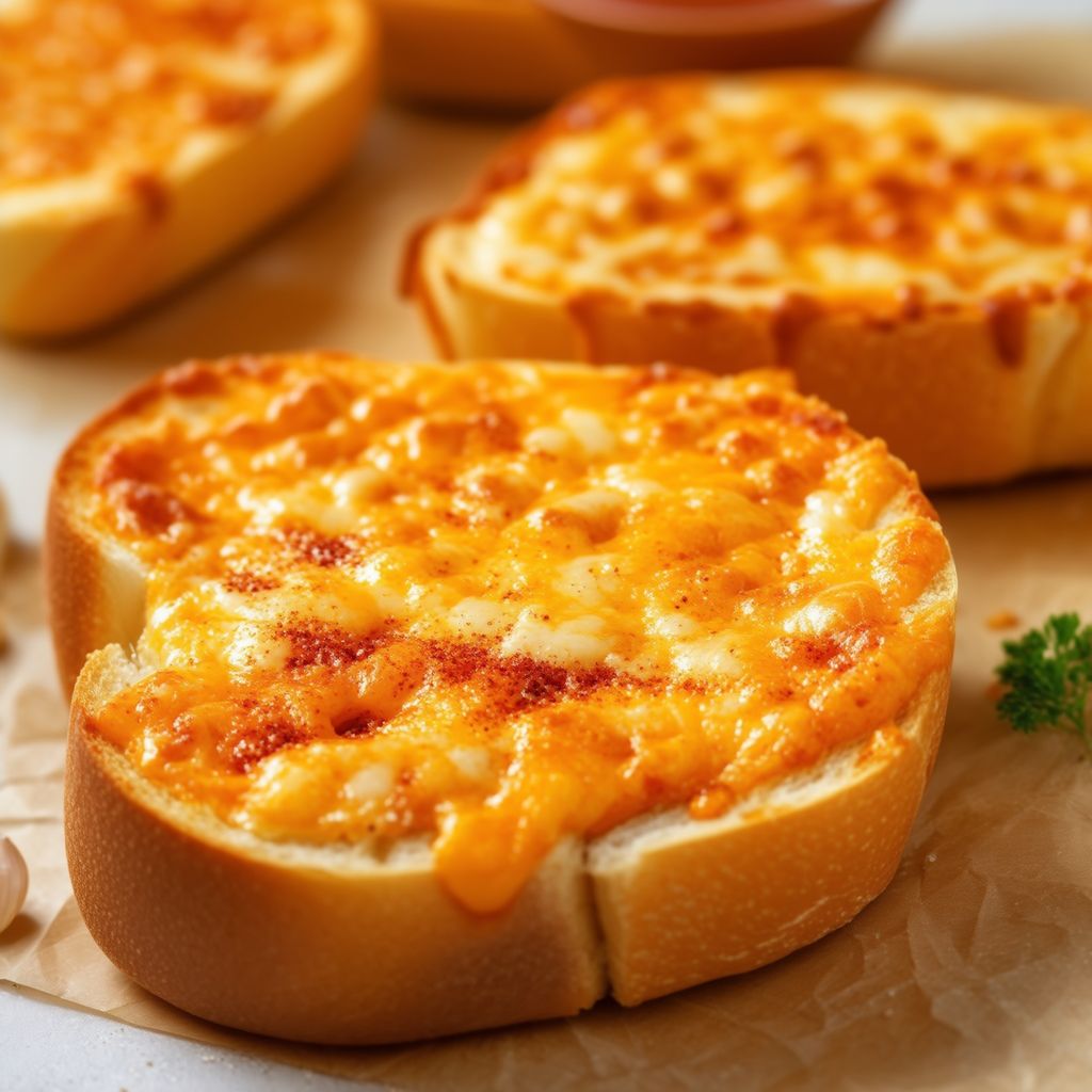 Käse-Knoblauch-Brot-Genuss