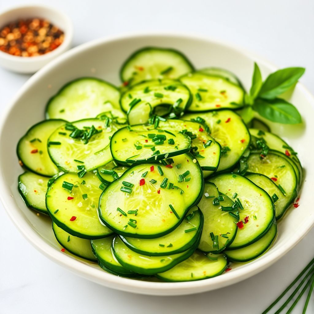 Tangy Cucumber and Herb Salad