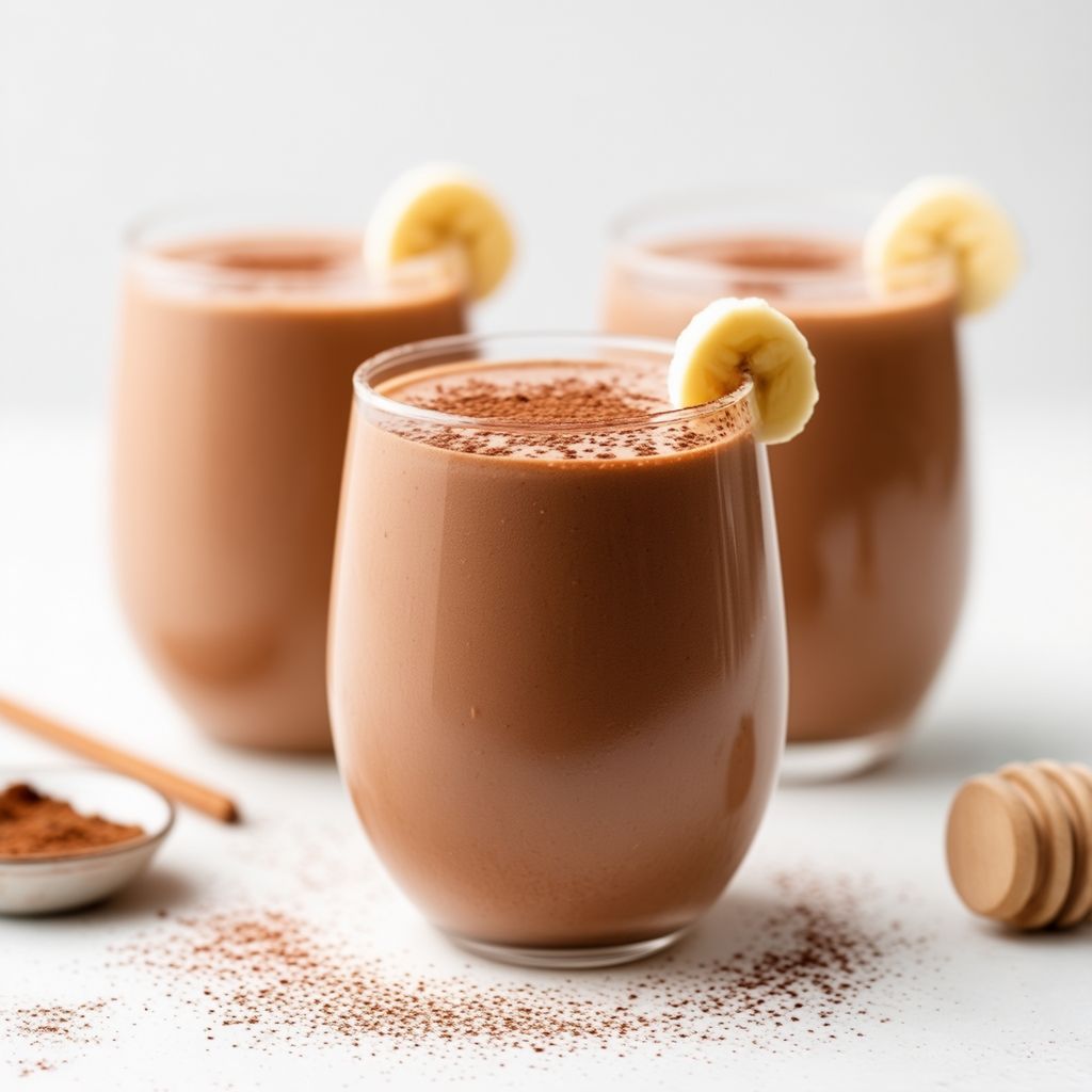 Frullato Cremoso di Banana e Cacao