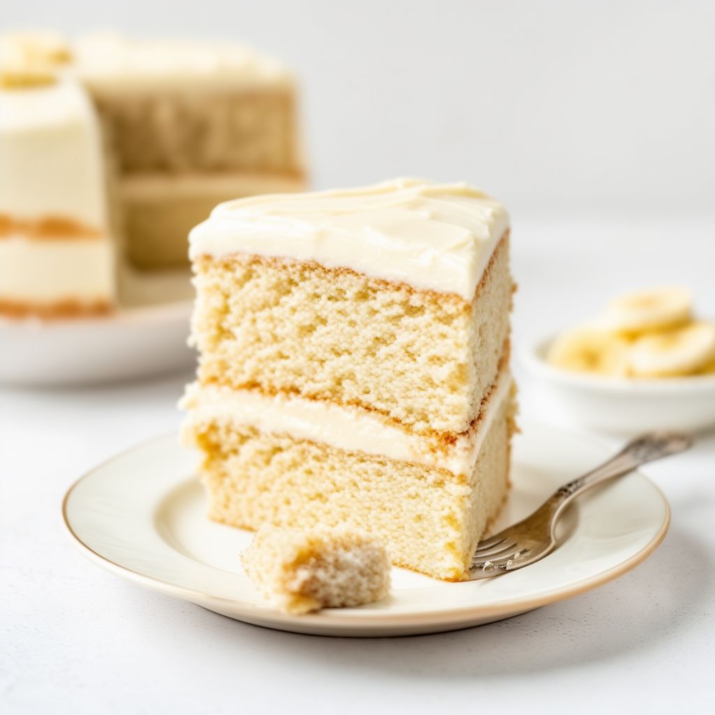 Torta Banana Delight con Crema di Budino