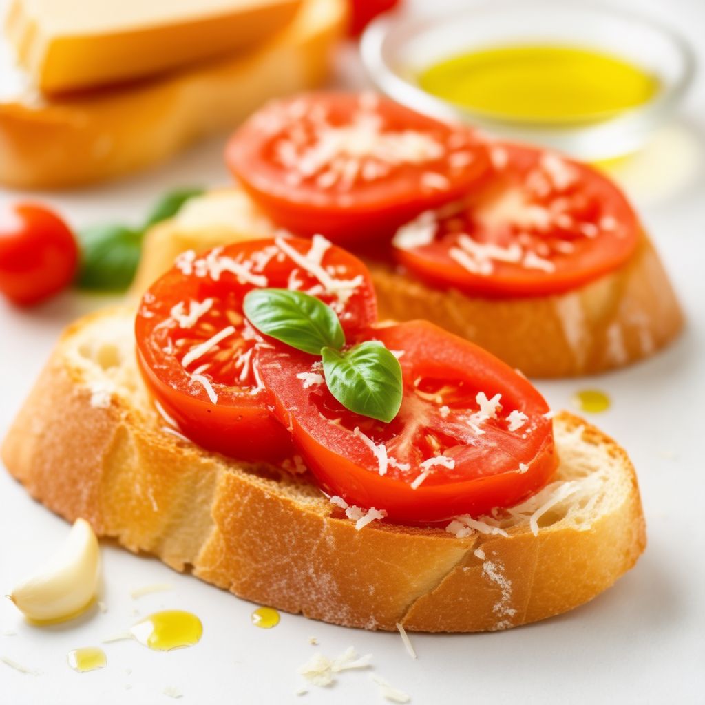 Mediterranean Tomato and Garlic Toast