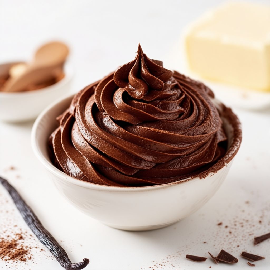 Reiche Schokoladen-Buttercreme-Frosting