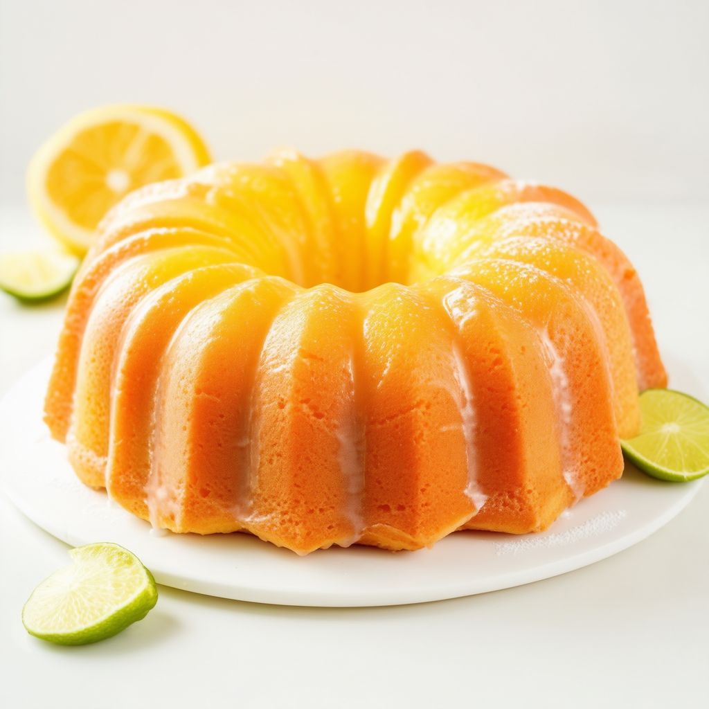 Citrus Burst Cake with Lemon-Lime Glaze
