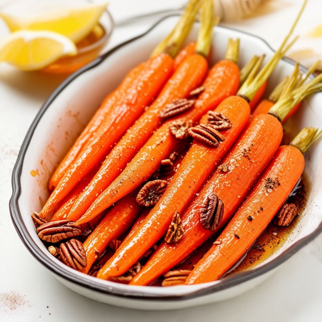 Honey-Glazed Carrots with Toasted Pecans