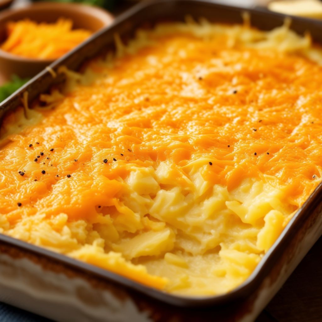 Casseruola di Patate Cremosa e Formaggiosa