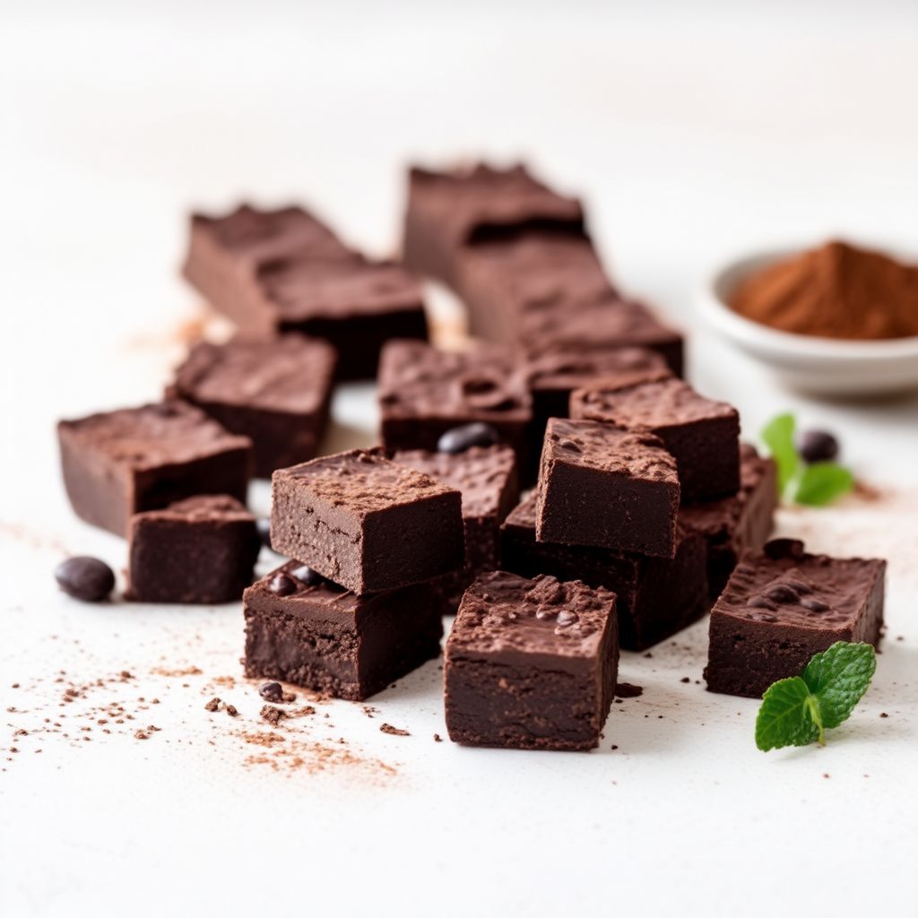 Decadent Black Bean Chocolate Squares