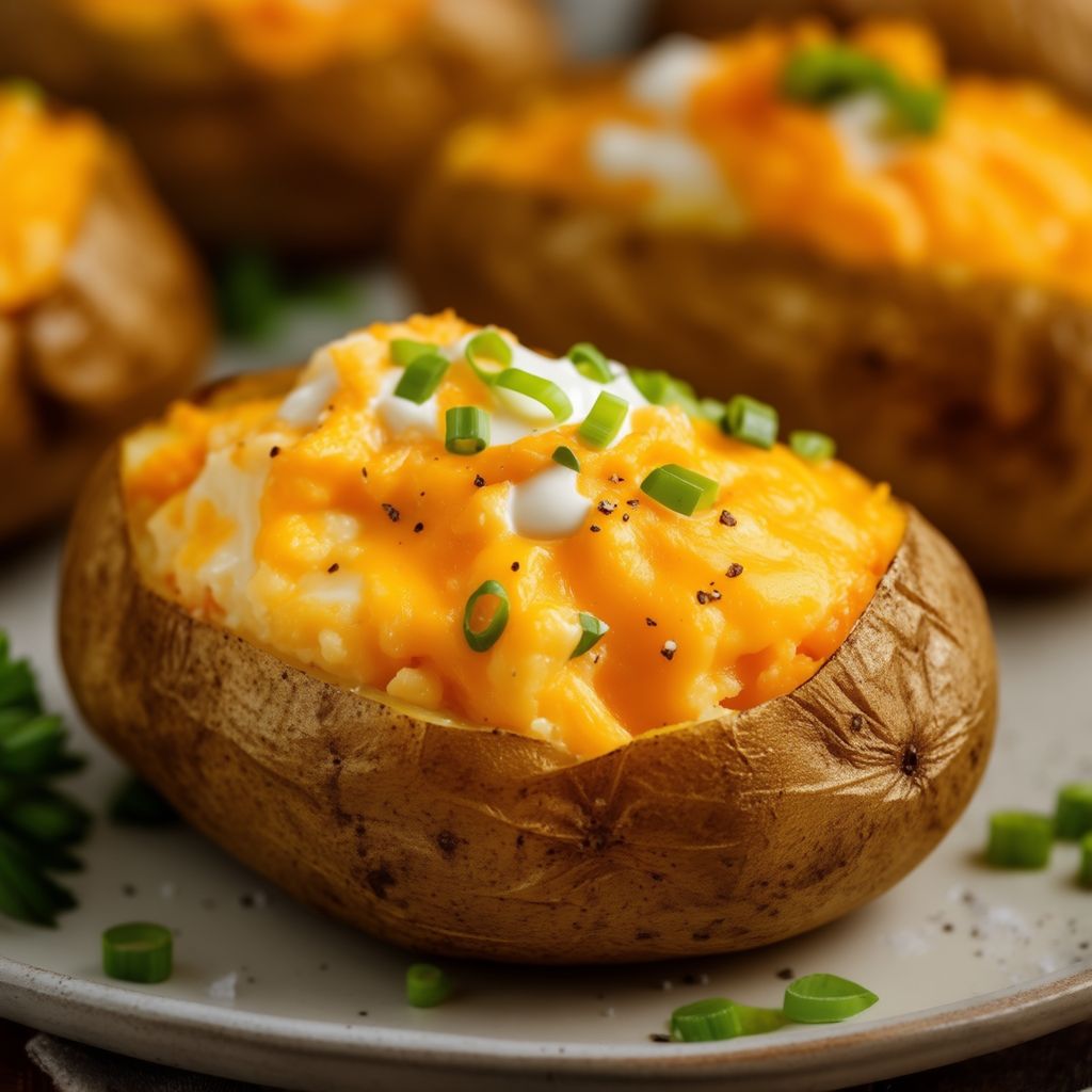 Patate Ripiene al Formaggio con un Tocco Speciale