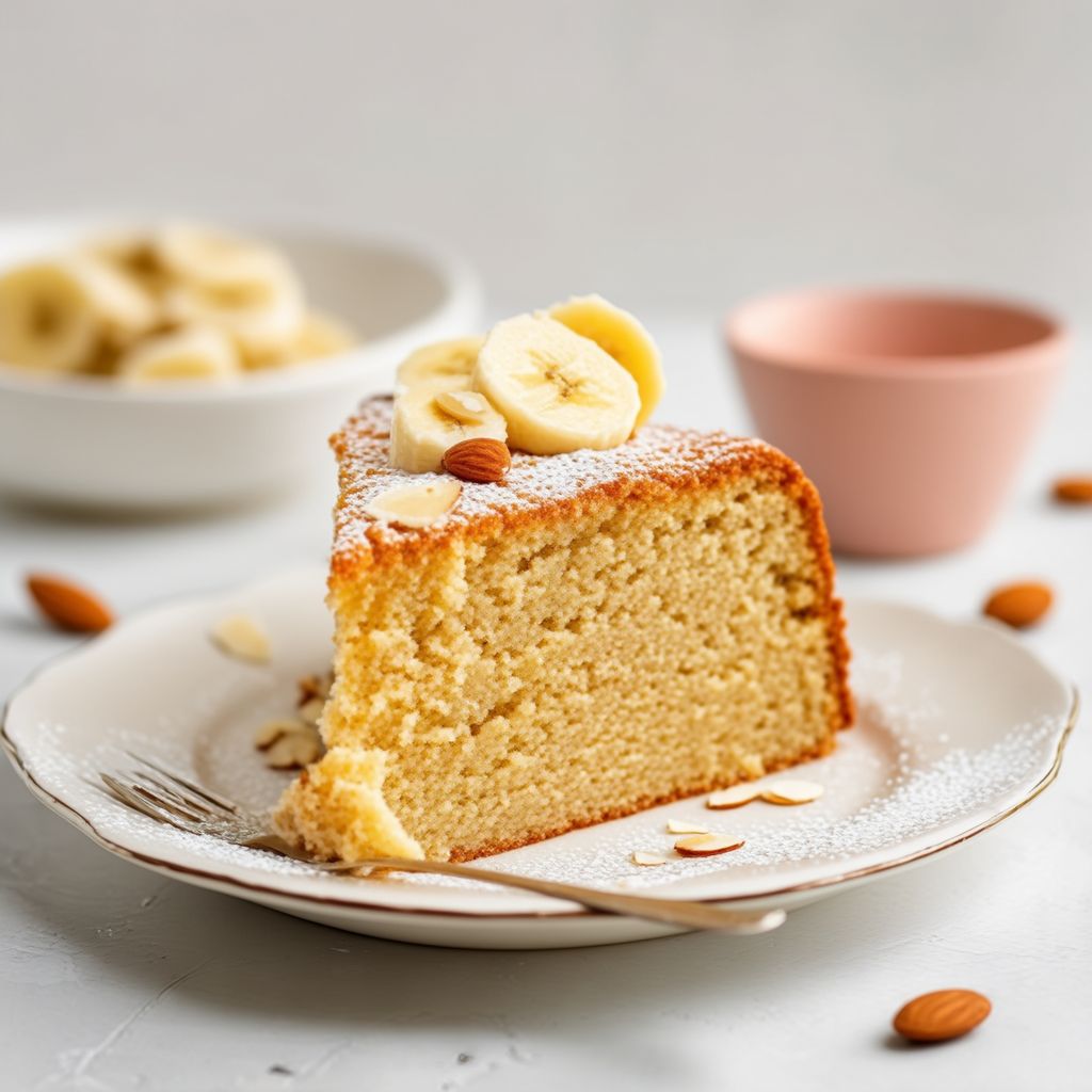 Bananen-Mandel-Delight-Kuchen