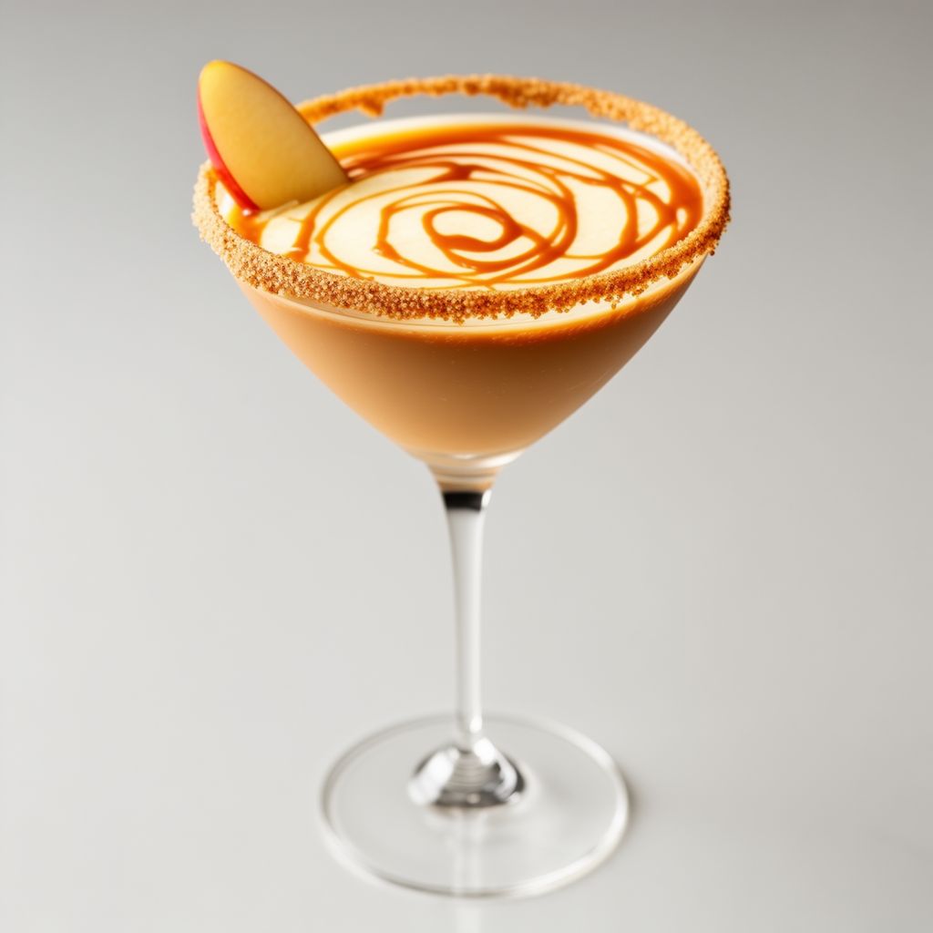 Caramel Apple Delight Martini