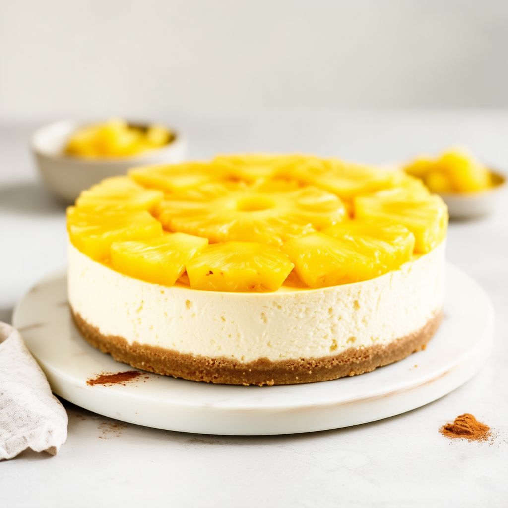 Delizia Tropicale al Cheesecake di Ananas