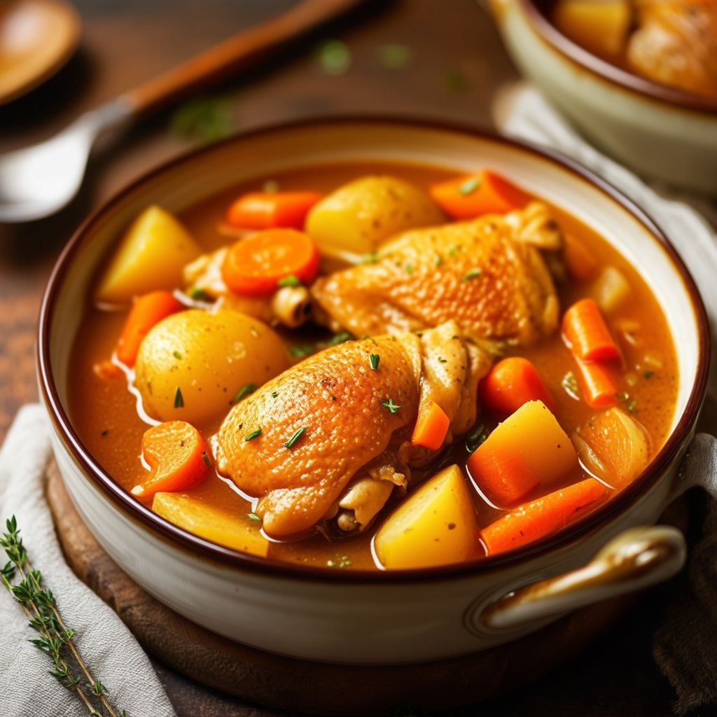 Stufato di Pollo e Verdure Salato