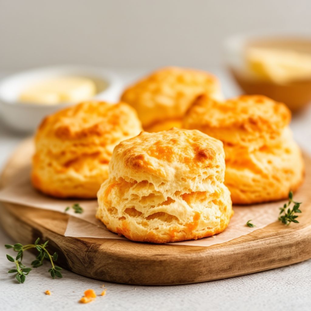 Garlic Cheddar Drop Biscuits