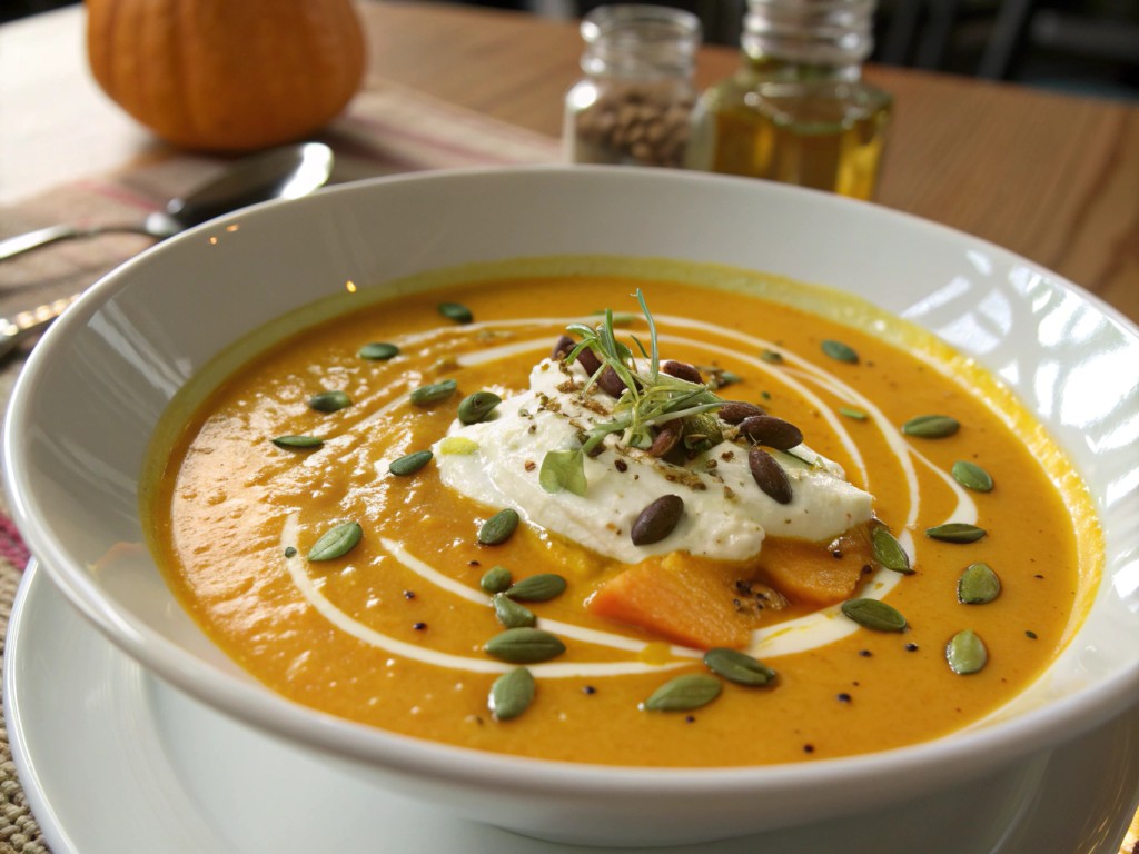 Kürbiscremesuppe