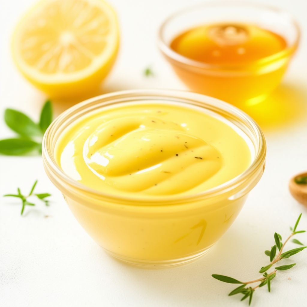 Cremiges Honig-Dijon-Dressing