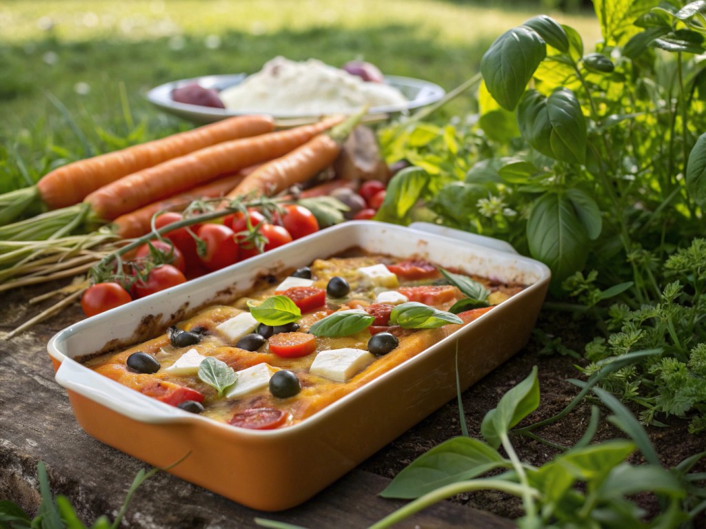 Karotten-Lasagne